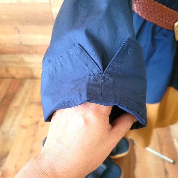 Riders Lee Navy blue button down shirt! 3x - Picture 2 of 7